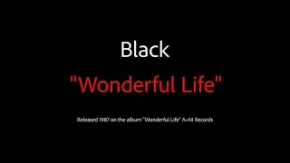 Black "Wonderful Life" Karaoke Version