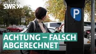 Probleme mit KI-Parkkontrollen – Autofahrer sollen zahlen | Marktcheck SWR