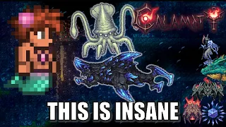I Try The Abyss In Terraria Calamity FOR THE FIRST TIME!