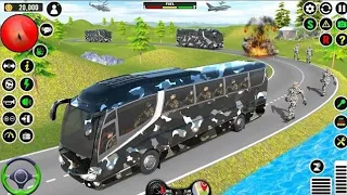 Experience the Thrill of Army Transport Duty in Offroad Bus Driving Simulator