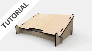 Designing a Lasercut Laptop Stand with Fusion 360