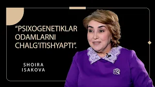 "Psixogenetiklar odamlarni chalg'itishyapti". Psixolog Shoira Isakova