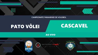 Campeonato Paranaense de Voleibol 2023 - Pato Vôlei x Cascavel