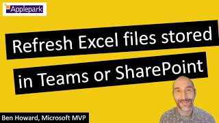 Power BI Teams and SharePoint Excel and CSV File Auto Refresh