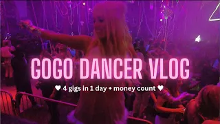 Gogo Dancer Vlog: 4 gigs in 1 day