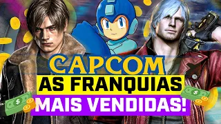 TOP 5 FRANQUIAS MAIS VENDIDAS da CAPCOM!!