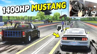 THIS Mustang has too much power...