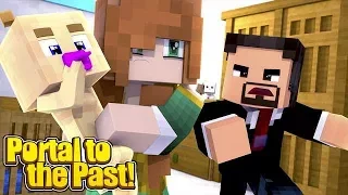 PORTAL TO THE PAST: MOM PUTS UP A BABY FOR ADOPTION?! w/Little Carly (Minecraft).