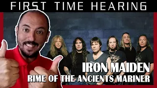 FIRST TIME HEARING RIME OF THE ANCIENT MARINER - IRON MAIDEN REACTION