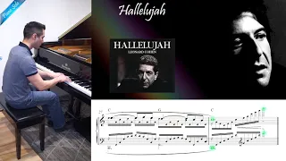 Leonard Cohen- "Hallelujah" - Piano Solo Cover