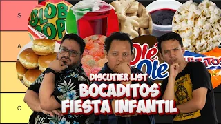 DISCUTIERLIST MEJORES BOCADITOS DE FIESTA INFANTIL - #AyerFueLunes