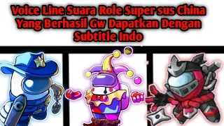 Voice line Suara Role Super sus China Yang berhasil Gw Dapat. Dengan Subtitle Indo