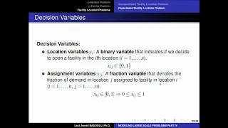 INDE 4003: 101 Capacitated Facility Location Problem