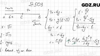 № 503 - Алгебра 9 класс Мерзляк