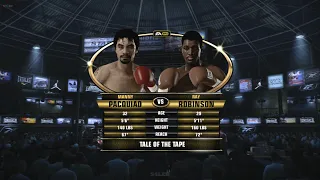MANNY PACQUIAO vs SUGAR RAY ROBINSON | NPC Virtual Boxing Match | Fight Night Champion Gameplay