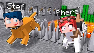 VITA DA ANIMALI PER 24H NELLA GARA CON LE TRAPPOLE! - MINECRAFT