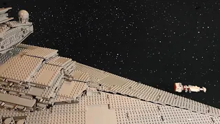 LEGO Star Destroyer 10030 Timelapse Build