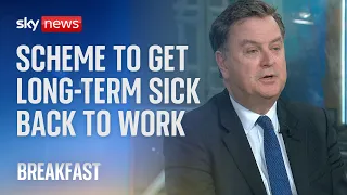 Conservative's plan to 'break cycle of sickness and unemployment'