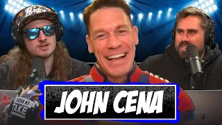 JOHN CENA HAS FLASHBACKS OF BIG CAT'S BELLY BUTTON