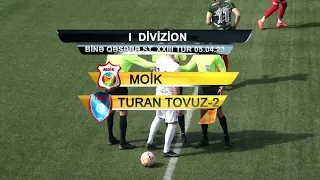 I Divizion 2022/2023 mövsümü XXIII tur  MOİK  2-0 "Turan Tovuz-2"