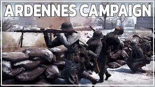 GERMAN ARDENNES CAMPAIGN #2 | Gates of Hell WW2 RTS