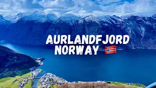 OUR JOURNEY UP TO STEGSTEIN VEIW POINT AURLAND NORWAY 🇳🇴 -WHAT A MAJESTIC VIEW OF THE AURLANDFJORD