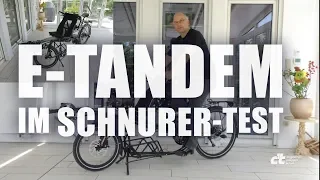 Das Elektro-Tandem Pino Steps im Schnurer-Test