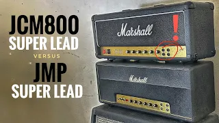 Marshall JCM800 vs JMP | Super Lead Comparison