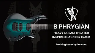 Heavy Dream Theater Inspired Backing Track in B Phrygian | 115 BPM