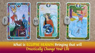 What is Eclipse Season Bringing that will Drastically Change Your Life 👉🌈🔥💌😁#pickacardtarotreading