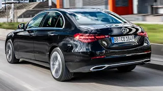 NEW Mercedes C-Class 2022 HYBRID - driving & sound