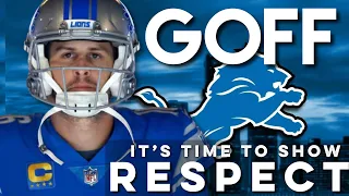 Jared Goff - It's Time to Show Respect to the Detroit Lions Quarterback!