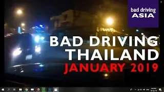 Bad Driving Thailand January 2019 - crash compilation