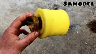 DIY scooter zero resistance filter