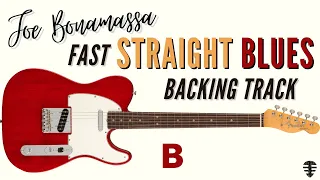 Get in the Groove with JOE BONAMASSA's Fast Straight Blues Backing Track in B
