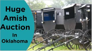 Amish Auction in Clarita Oklahoma / Inside a  Amish Auction Part 2 #amish  #auction  #amishlife