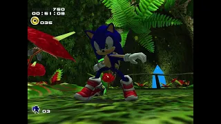 [TAS] Sonic Adventure 2: Battle - Green Forest M1 in 51.09