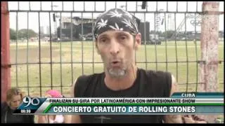 Así fue el concierto gratuito de The Rolling Stones en Cuba