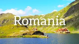 Romania - 4K Beautiful Nature Drone Video With Relaxing Music