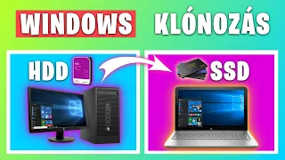 ✅ Rendszer Klónozás, Migrálás Új SSD/HDD-re 💻[ 10 Perc Alatt ]