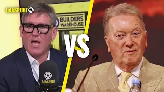 WILL THERE BE AN ATMOSPHERE? 👀 Simon Jordan & Frank Warren CLASH over Saudi atmosphere! | talkSPORT