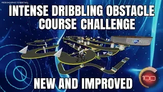 NEW AND IMPROVED INTENSE DRIBBLING OBSTACLE COURSE CHALLENGE