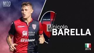Nicolò Barella | Cagliari | Goals, Skills, Assists | 2017/18 - HD