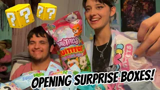 Unboxing Mystery Surprise Boxes! | (Garden of Banban, Squishies, Cutetitos)