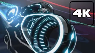 Tron Uprising: All Light Cycle Grid Scenes 4K