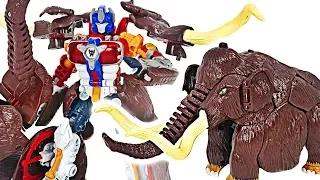 Transformers Beast Wars Big Covey! Mammoth transformation! #DuDuPopTOY