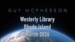 Presentation in Westerly, Rhode Island, March 2024