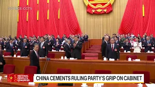 China Cements Communist Party’s Grip on Cabinet