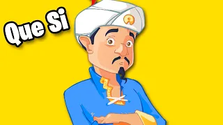 QUE PASA SI LE DIGO A AKINATOR "SI" A TODO 🤔 | AKINATOR #Shorts