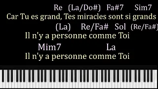 COVER 🎹. Tu mérites la gloire (you deserve the glory)